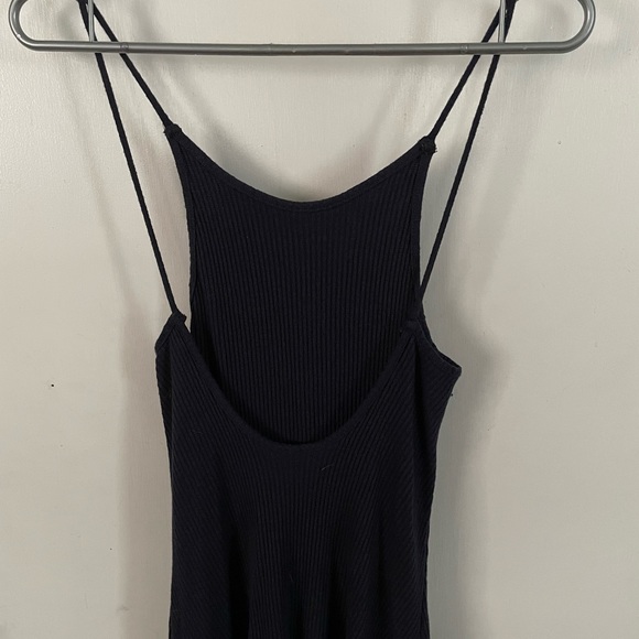 Topshop Ribbed Mini Dress - Picture 5 of 6